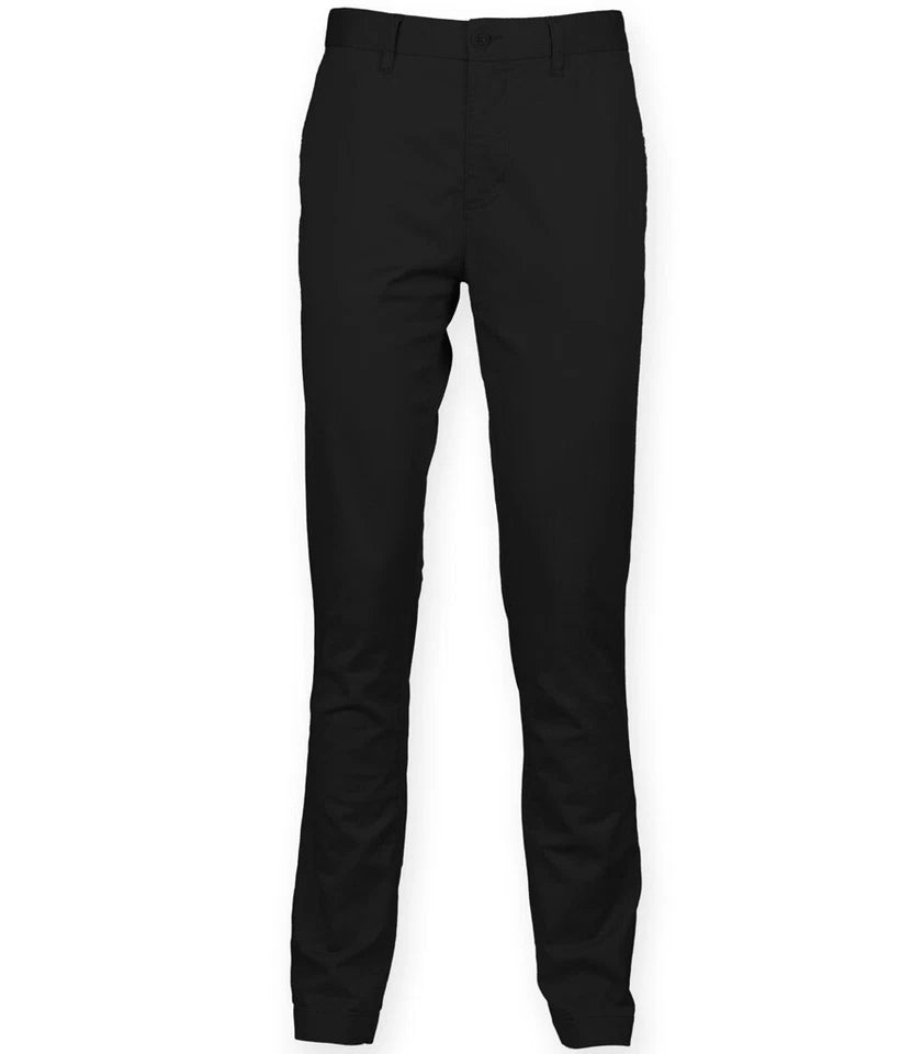 Front Row Lightweight Stretch Tag Free Chinos - Casual Business Trousers