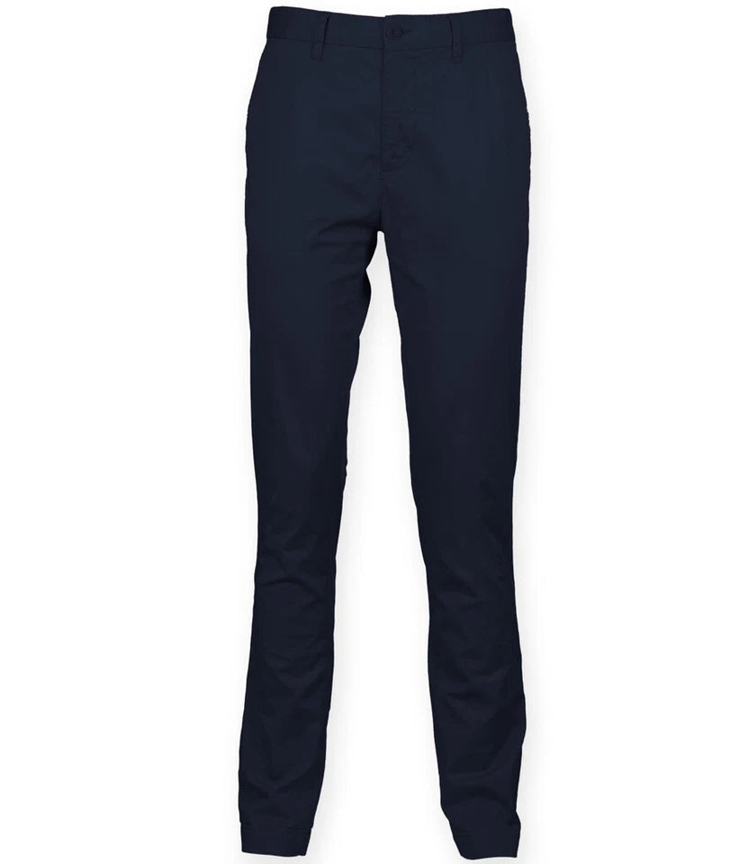 Front Row Lightweight Stretch Tag Free Chinos - Casual Business Trousers
