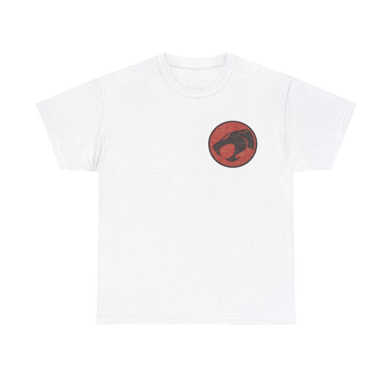 Thundercats Logo Pocket Tee - Retro 80s Cartoon Graphic T-Shirt