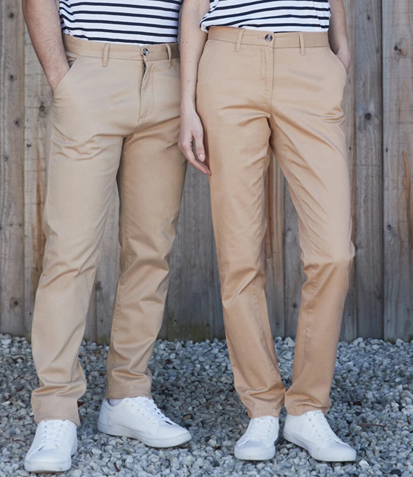 Front Row - Lightweight Ladies Stretch Chino Trousers