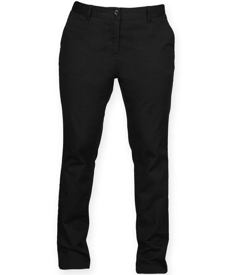 Front Row - Lightweight Ladies Stretch Chino Trousers