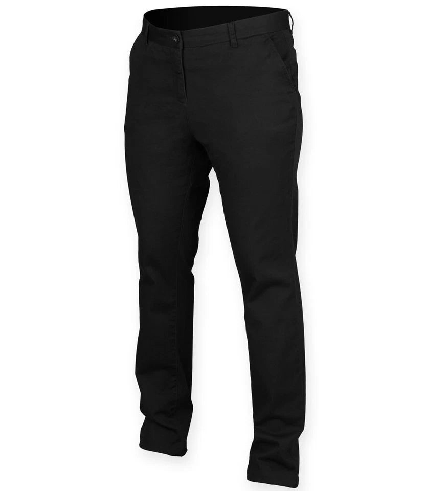 Front Row - Lightweight Ladies Stretch Chino Trousers