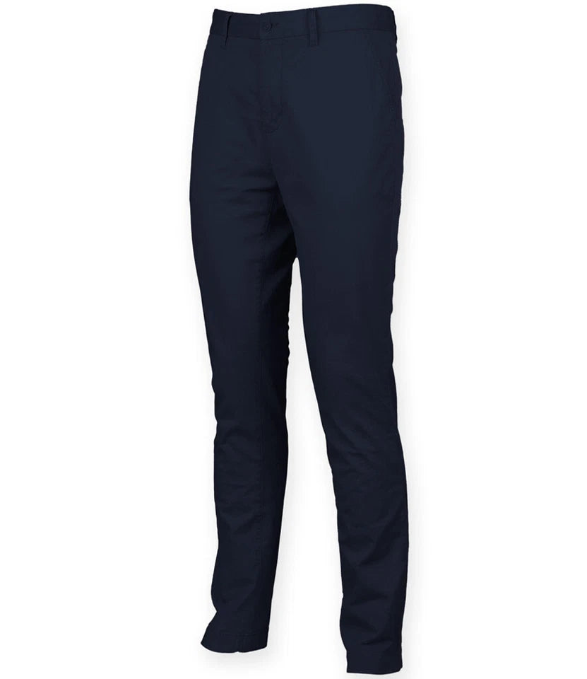 Front Row Lightweight Stretch Tag Free Chinos - Casual Business Trousers