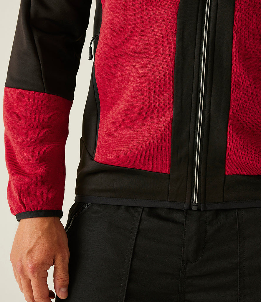 Regatta E-Volve Unisex Knit Effect Midlayer Top